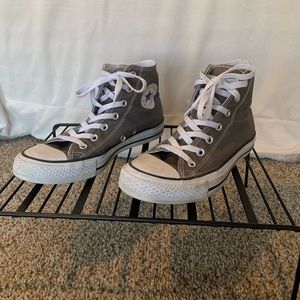 Gray Hightop All Star Converse